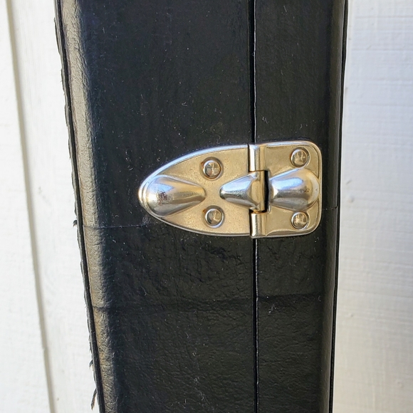 SOLD! Vintage 1970s - 80s black leather briefcase - Picture 8 of 8